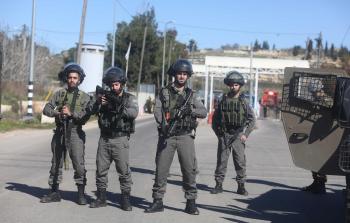اندلعت مواجهات مع قوات الاحتلال في بيت أمر - أرشيف