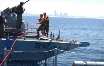 البحرية الإسرائيلية في عرض البحر المتوسط  - أرشيفية