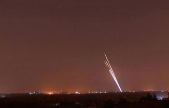 إطلاق صواريخ من غزة على جنوب اسرائيل