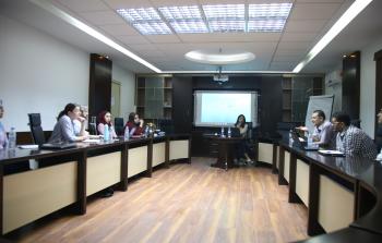 وفد من مؤسسة تروكير الايرلندية يزور برنامج غزة -1 - Copy.JPG