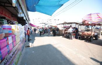 بلدية غزة تشرع بتنظيم سوق الشيخ رضوان