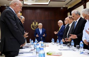 الرئيس الفلسطيني محمود عباس يترأس اجتماع اللجنة التنفيذية لمنظمة التحرير يتحدث عن المصالحة الفلسطينية وصفقة القرن 