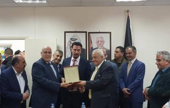 صندوق التشغيل يكرم الوزير أبو شهلا بمناسبة انتهاء مهام عمله