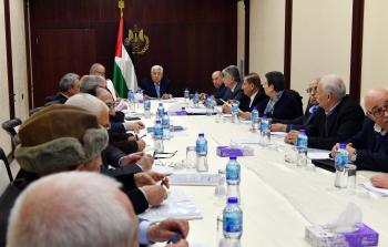 اجتماع اللجنة التنفيذية لمنظمة التحرير الفلسطينية -ارشيف-