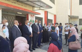 افتتاح العام التدريبي الجديد 2020-2021، في مراكز التدريب المهني