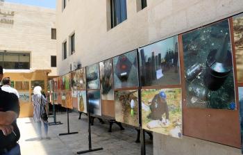 الشرطة تفتتح معرض الاجسام المشبوهة بجامعة النجاح الوطنية في نابلس