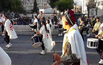 مسيرة الشعانين بالقدس - إرشيفية -