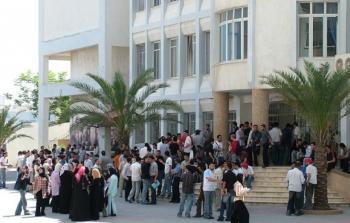 طلبة الجامعات في غزة