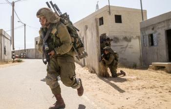 تدريبات عسكرية للجيش الإسرائيلي 