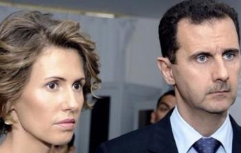 بشار الأسد وزوجته أسماء التي أعلن عن اصابتها بسرطان الثدي
