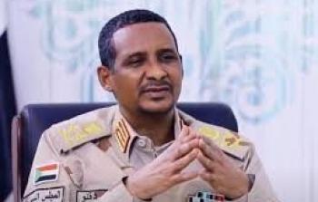  نائب رئيس مجلس السيادة الانتقالي السوداني محمد حمدان دقلو 