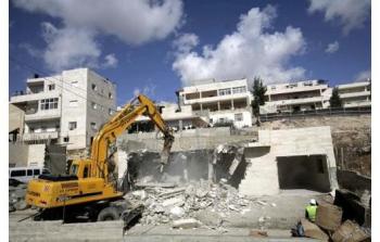 عمليات هدم منازل الفلسطينيين - أرشيف