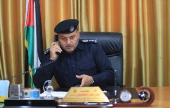 أيمن البطنيجي المتحدث باسم الشرطة في غزة - أرشيفية
