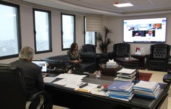 غنيم يبحث مع البنك الدولي تطوير قطاعي المياه والصرف الصحي