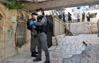 انتشار الجيش الاسرائيلي في القدس لمكافحة كورونا