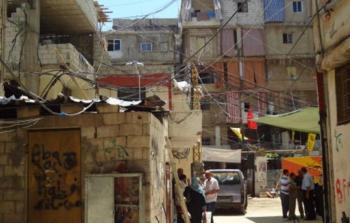 مخيم لجوء فلسطيني في لبنان 