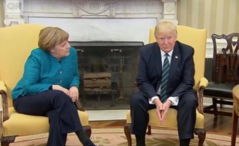 ترامب وميركل