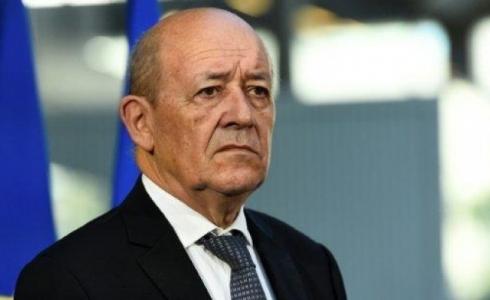  وزير الخارجية الفرنسي