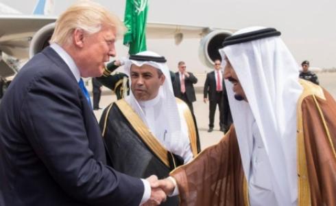 ملك السعودية وترامب