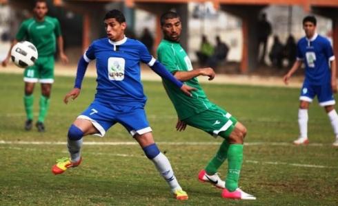 من مباريات الدوري في غزة - ارشيف