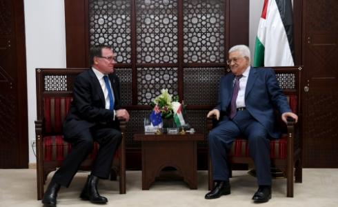الرئيس خلال لقاء وزير خارجية نيوزيلندا 