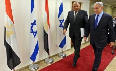 نتنياهو وسامح شكري