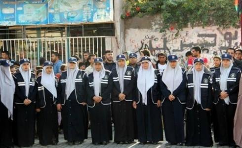 الشرطة النسائية شمال غزة