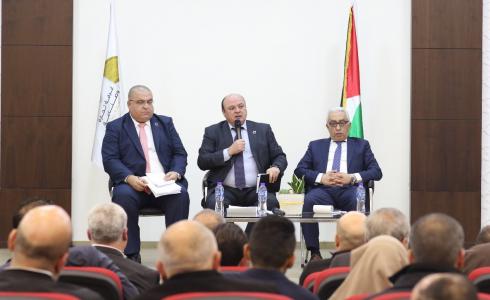 محافظ سلطة النقد عزام الشوا يلتقي بممثلي مؤسسات الصرافة