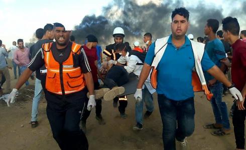 الدفاع المدني تعامل مع 569 حادث إنقاذ واسعاف في مخيمات العودة