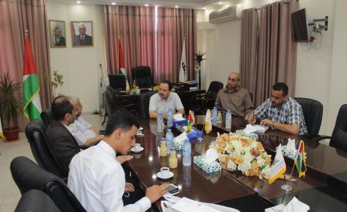 جامعة الأقصى تستقبل وفد من التربية والتعليم