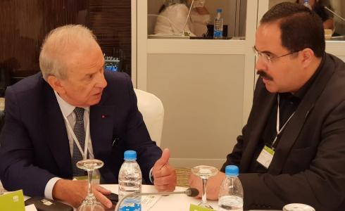 صيدم ونظيره اللبناني يبحثان سبل تعزيز التعاون التربوي.