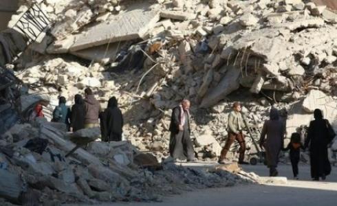 مشاهد من شرق حلب "أرشيفية"