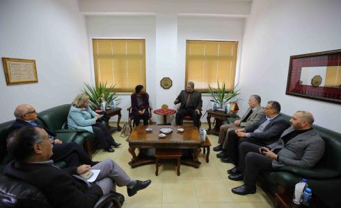 المفوضة السامية للأمم المتحدة لحقوق الإنسان السابقة "بيلاي" في ضيافة جامعة القدس