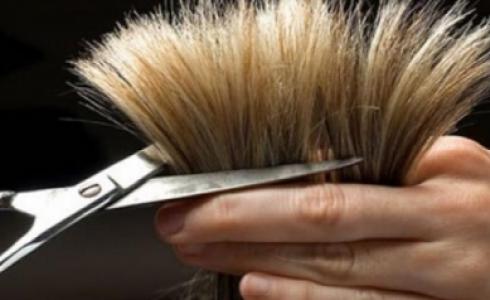 قص الشعر بانتظام