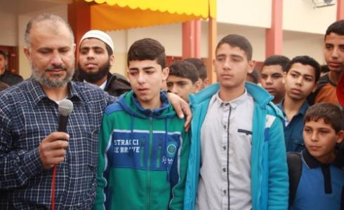 ندوة دينية بأحد مدارس غزة