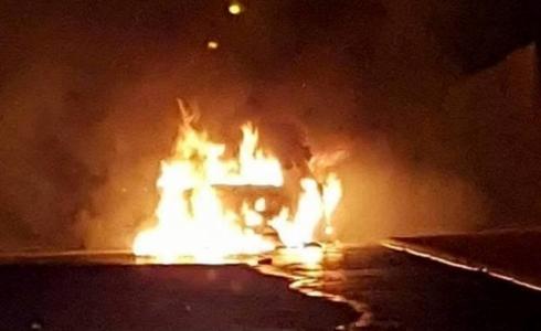 حريق فى مكان الحادث