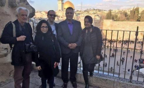 وفد عربي يزور اسرائيل