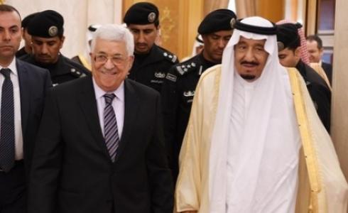 الرئيس عباس والملك سلمان - ارشيف