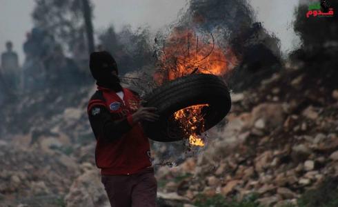  أهالي كفر قدوم يشاركون بالمسيرة الأسبوعية