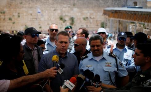 وزير الأمن الداخلي بإسرائيل جلعاد اردان