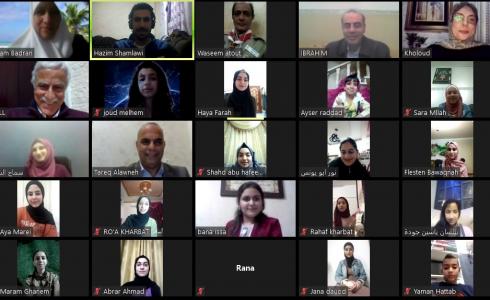 وزير التربية يشارك الطلبة إبداعاتهم عن بُعد رغم فيروس كورونا 