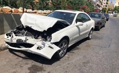 حادث سير فنانة