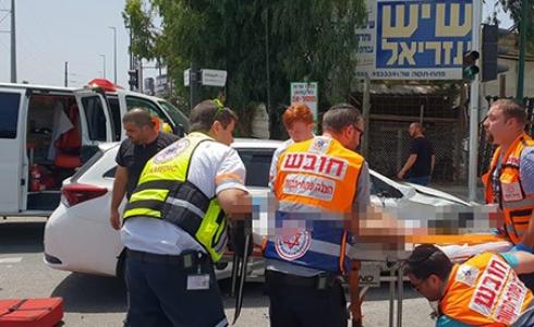 حادث طرق مروع في مدينة بتاح تكفا 