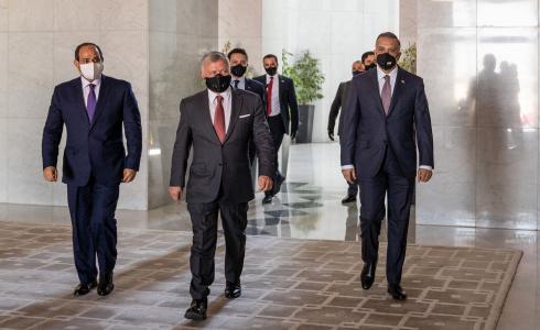 قمة ثلاثية في الأردن