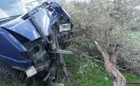 اصابة شخصين في حادث سير في مدينة طمرة