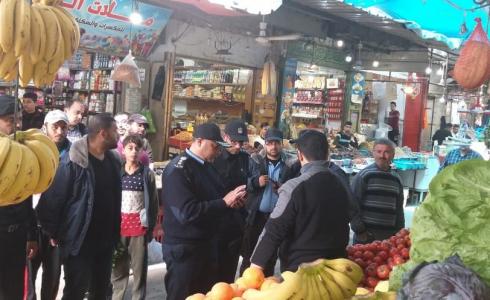 الشرطة الفلسطينية في الأسواق  - توضيحية -