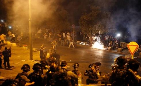 جانب من المواجهات