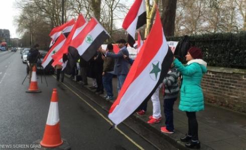 لندن.. احتجاجات للأحوازيين ضد القمع الإيراني
