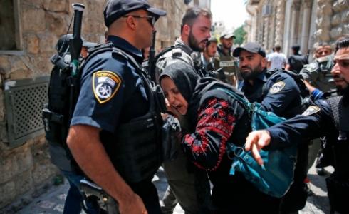 اعتقال فلسطينية