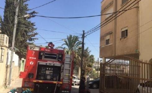 اندلاع حريق داخل منزل في بيت جن